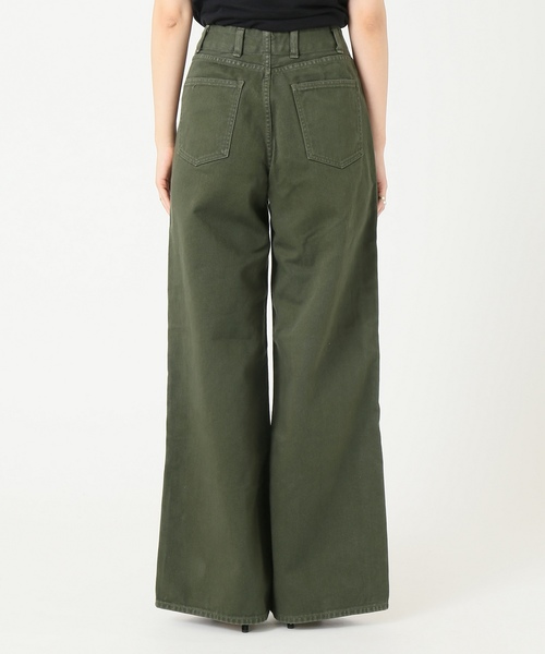 SLOBE IENA（スローブイエナ）の「RED CARD×SLOBE別注Glory COパンツ◆（その他パンツ・レディース・ブラウン/カーキ・24/25/26）」の10枚目の写真