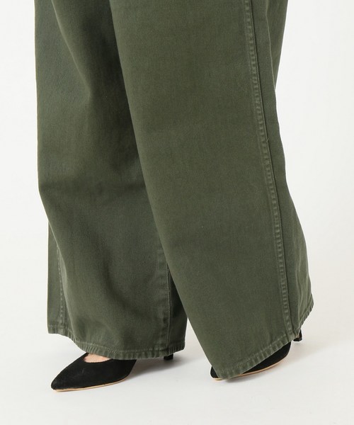 SLOBE IENA（スローブイエナ）の「RED CARD×SLOBE別注Glory COパンツ◆（その他パンツ・レディース・ブラウン/カーキ・24/25/26）」の14枚目の写真