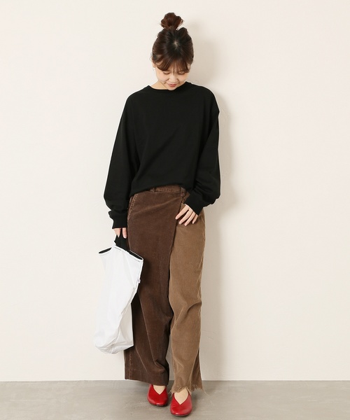 JOURNAL STANDARD（ジャーナルスタンダード）の「スウェットシャツ◆（Tシャツ/カットソー・レディース・ホワイト/ブラック/グレー/ベージュ・FREE）」の5枚目の写真