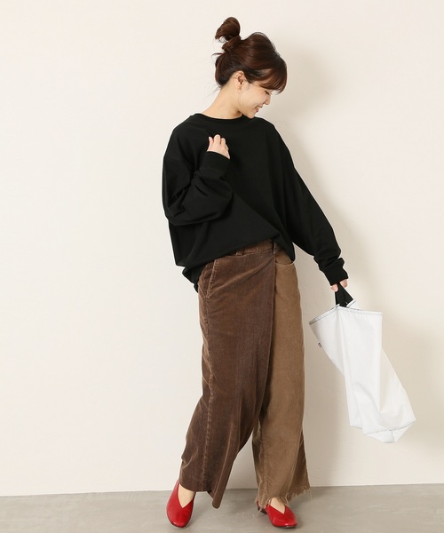 JOURNAL STANDARD（ジャーナルスタンダード）の「スウェットシャツ◆（Tシャツ/カットソー・レディース・ホワイト/ブラック/グレー/ベージュ・FREE）」の7枚目の写真