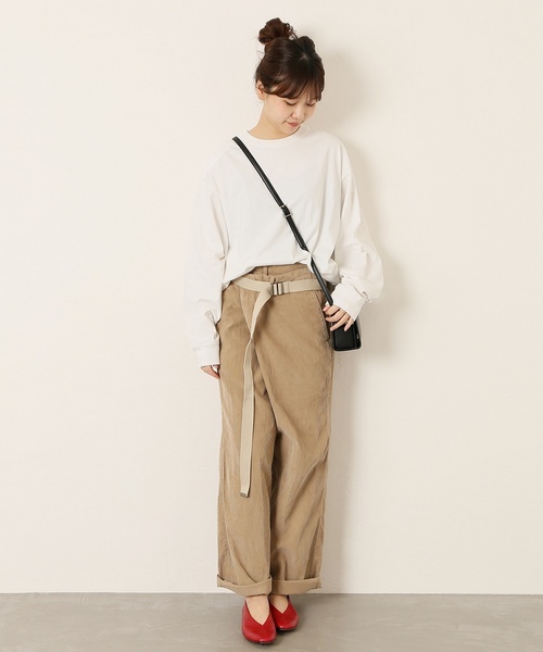 JOURNAL STANDARD（ジャーナルスタンダード）の「スウェットシャツ◆（Tシャツ/カットソー・レディース・ホワイト/ブラック/グレー/ベージュ・FREE）」の19枚目の写真