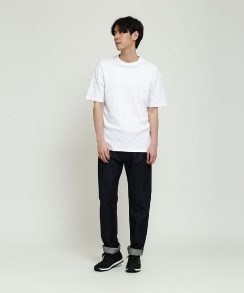 SUNSPEL（サンスペル）の「SUNSPEL / MEN’S?COTTON INTERLOCK（Tシャツ/カットソー・メンズ・ホワイト/ブラック・LARGE/MEDIUM）」の4枚目の写真