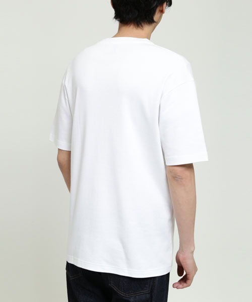 SUNSPEL（サンスペル）の「SUNSPEL / MEN’S?COTTON INTERLOCK（Tシャツ/カットソー・メンズ・ホワイト/ブラック・LARGE/MEDIUM）」の5枚目の写真