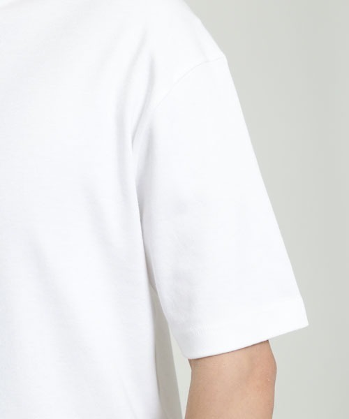 SUNSPEL（サンスペル）の「SUNSPEL / MEN’S?COTTON INTERLOCK（Tシャツ/カットソー・メンズ・ホワイト/ブラック・LARGE/MEDIUM）」の8枚目の写真