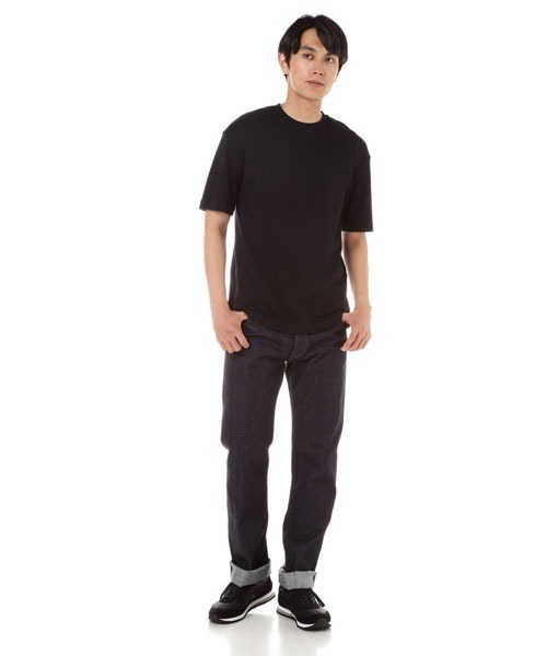 SUNSPEL（サンスペル）の「SUNSPEL / MEN’S?COTTON INTERLOCK（Tシャツ/カットソー・メンズ・ホワイト/ブラック・LARGE/MEDIUM）」の12枚目の写真