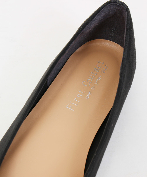 Fashion Letter（ファッションレター）の「Vカット スクエアトゥフラットシューズ（パンプス・レディース・ブラック/シルバー/ダークグレー/ブラック系その他/チャコール/ホワイト/グレイッシュベージュ/エンジ/レオパード/ブラック系その他2/グレー系その他2/その他/グレー系その他・22.5cm/23.5cm/24.5cm/23.0cm/24.0cm/22.0cm）」の20枚目の写真