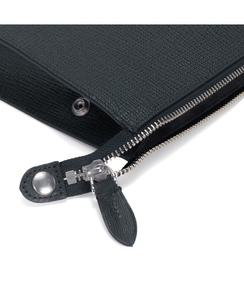 PELLE MORBIDA（ペッレモルビダ）の「AGILE（アジャイル）（クラッチバッグ・メンズ・ネイビー/ブラック・FREE）」の5枚目の写真