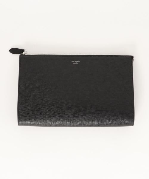 PELLE MORBIDA（ペッレモルビダ）の「AGILE（アジャイル）（クラッチバッグ・メンズ・ネイビー/ブラック・FREE）」の6枚目の写真