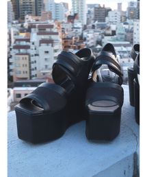 EMODA | バルキーカラーコンビサンダル(サンダル)