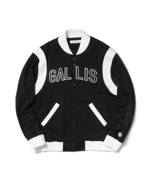 GALLIS ADDICTION（ガリスアディクション）の「GA ポンチ カットスタジャン（スタジャン・メンズ・ブラック/イエロー・M/L）」の8枚目の写真