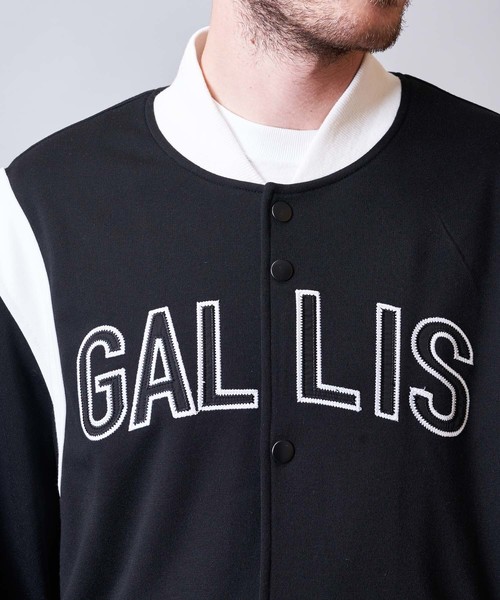 GALLIS ADDICTION（ガリスアディクション）の「GA ポンチ カットスタジャン（スタジャン・メンズ・ブラック/イエロー・M/L）」の12枚目の写真