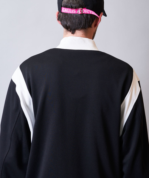 GALLIS ADDICTION（ガリスアディクション）の「GA ポンチ カットスタジャン（スタジャン・メンズ・ブラック/イエロー・M/L）」の9枚目の写真