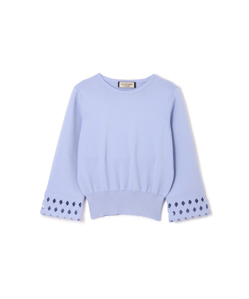 JILL STUART(ジルスチュアート)の「◆《Endy ROBE》ユマニット(ニット/セーター・レディース・ブラック/ブルー・FREE)」の9枚目の写真