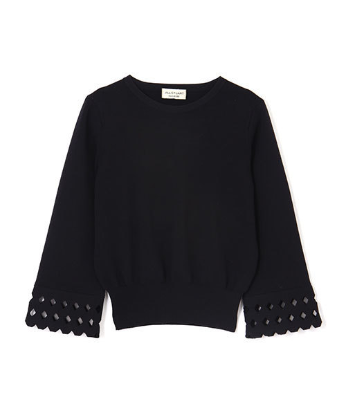 JILL STUART(ジルスチュアート)の「◆《Endy ROBE》ユマニット(ニット/セーター・レディース・ブラック/ブルー・FREE)」の11枚目の写真