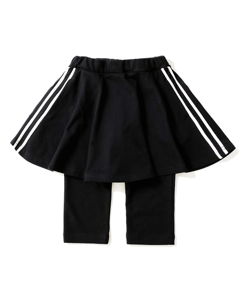 devirock（デビロック）の「ポケット付きライン入り6分丈スカッツ（スカート・キッズ・ブラック系その他/ブラック系その他2/ブルー系その他/ブルー系その他2・100cm/150cm/80ｃｍ/95cm/140cm/120cm/90cm/160cm/130cm/110cm）」の14枚目の写真