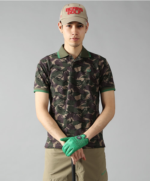 BEAMS GOLF（ビームスゴルフ）の「FRED PERRY×BEAMS GOLF / 別注 迷彩