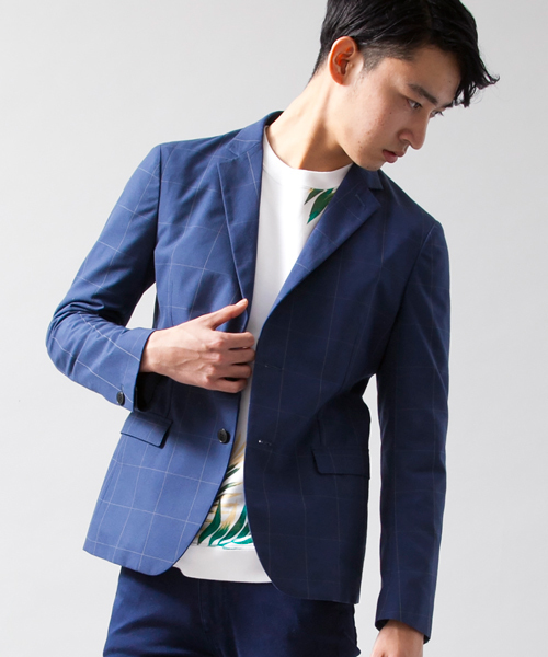 BEAUTY&YOUTH UNITED ARROWS(ビューティーアンドユースユナイテッドアローズ)の「BY ∴ テーラード ノッチド 2ボタン ジャケット ◆(テーラードジャケット・メンズ・ブラック/グレー/ネイビー/その他1・LARGE/X-LARGE/MEDIUM/SMALL)」の7枚目の写真