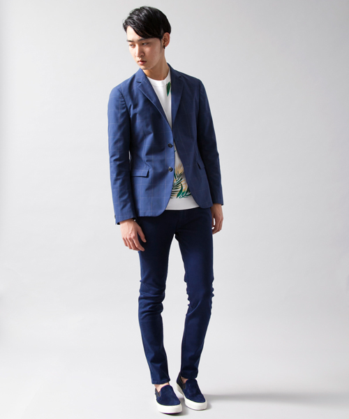 BEAUTY&YOUTH UNITED ARROWS(ビューティーアンドユースユナイテッドアローズ)の「BY ∴ テーラード ノッチド 2ボタン ジャケット ◆(テーラードジャケット・メンズ・ブラック/グレー/ネイビー/その他1・LARGE/X-LARGE/MEDIUM/SMALL)」の12枚目の写真