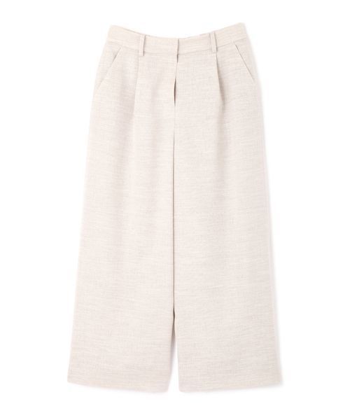 ナチュラルビューティーベーシック　リネンライクドビーセットアップ　ネイビー　M NATURAL BEAUTY BASIC（ナチュラルビューティーベーシック）の