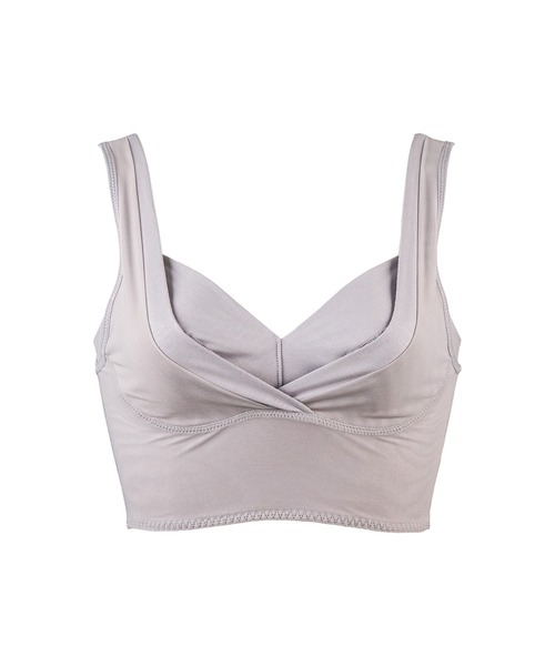 HEAVEN Japan（ヘヴンジャパン）の「夜寄るブラコットン(ナイトブラ) ノンワイヤーブラジャー（ナイトブラ・レディース・ブラック系その他/クリーム/ピンクベージュ/ラベンダー/グレー系その他/ミント/マスタード/レッドパープル/グレー/ベビーピンク/ブラック/グレイッシュブルー/アイボリー/モーブ系/グリーン系その他・LL/3L/S/M/L/SG/MG/LG/XS/LLG/3LG/4L/4LG/LLGG/MGG/LGG/SGG）」の22枚目の写真