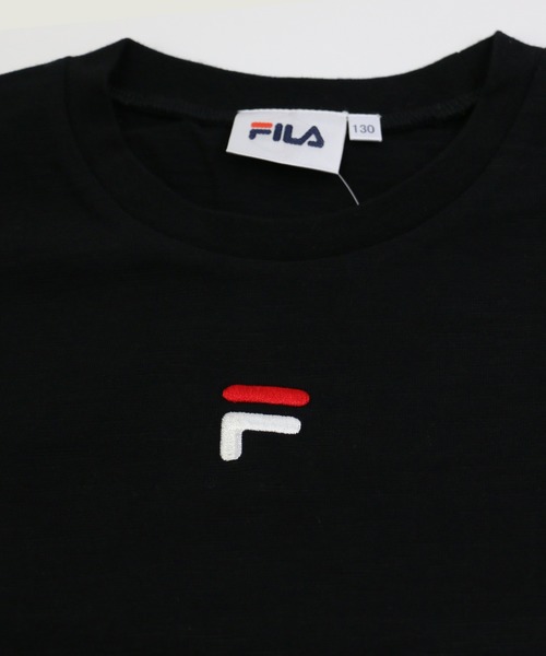 FILA(フィラ)の「FILA/フィラ ロゴバックプリントTシャツ(Tシャツ/カットソー・キッズ・ブラック/ホワイト/ベージュ・150cm/160cm/90cm/110cm/100cm/120cm/130cm/140cm)」の10枚目の写真