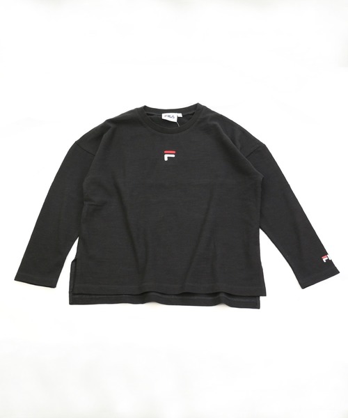 FILA(フィラ)の「FILA/フィラ ロゴバックプリントTシャツ(Tシャツ/カットソー・キッズ・ブラック/ホワイト/ベージュ・150cm/160cm/90cm/110cm/100cm/120cm/130cm/140cm)」の19枚目の写真