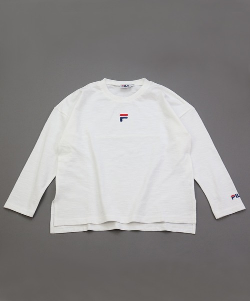 FILA(フィラ)の「FILA/フィラ ロゴバックプリントTシャツ(Tシャツ/カットソー・キッズ・ブラック/ホワイト/ベージュ・150cm/160cm/90cm/110cm/100cm/120cm/130cm/140cm)」の21枚目の写真