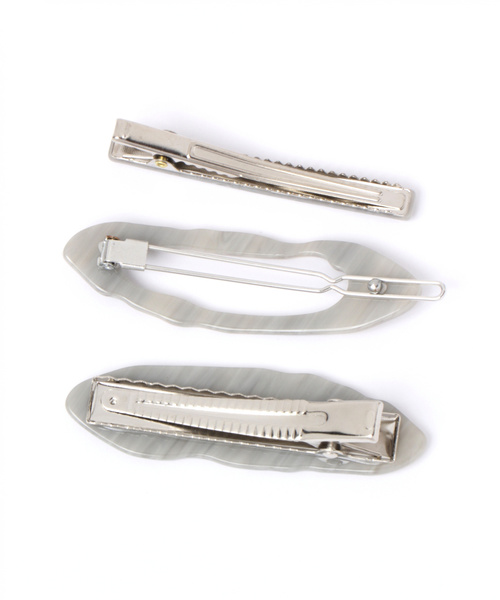 niko and...(ニコアンド)の「マーブルヘアアクセセット(ヘアピン・レディース・ベージュ/ブラウン/グレー・0)」の4枚目の写真