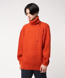 tac:tac | 【tac:tac】タクタク BRITISH WOOL TURTLE KNIT(ニット/セーター)