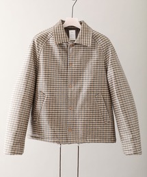 【Name.】ラミネートツウィードコーチジャケット/NMJK-19AW-007