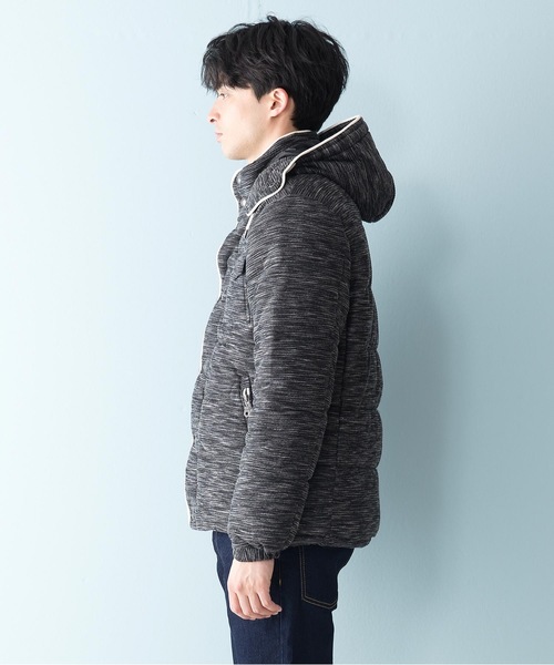JEANS MATE（ジーンズメイト）の「杢感パイピング中綿ジャケット（ブルゾン・メンズ・ブラック/ネイビー/グレー・LARGE/X-LARGE/MEDIUM）」の7枚目の写真