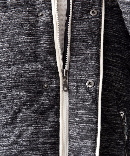 JEANS MATE（ジーンズメイト）の「杢感パイピング中綿ジャケット（ブルゾン・メンズ・ブラック/ネイビー/グレー・LARGE/X-LARGE/MEDIUM）」の14枚目の写真