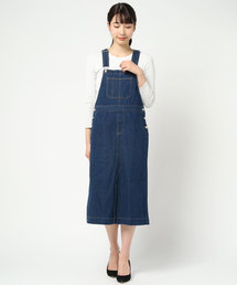 WEGO | WEGO/タイトミドルジャンパースカート(ジャンパースカート)