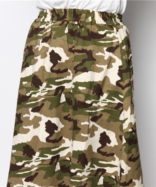 CIAOPANIC（チャオパニック）の「【Ciaopanic】カモ柄フレアSK（スカート・レディース・ベージュ/グリーン/カーキ・FREE）」の8枚目の写真