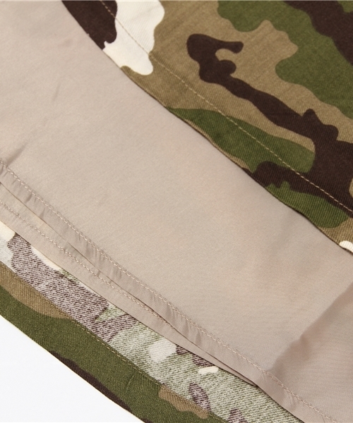 CIAOPANIC（チャオパニック）の「【Ciaopanic】カモ柄フレアSK（スカート・レディース・ベージュ/グリーン/カーキ・FREE）」の4枚目の写真