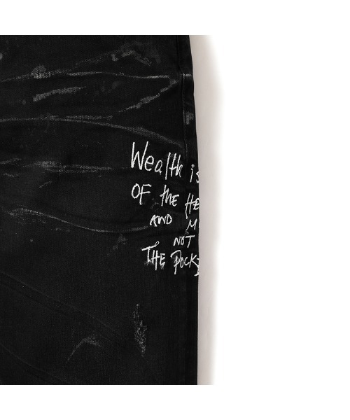 BILLIONAIRE BOYS CLUB（ビリオネア・ボーイズ・クラブ）の「BILLIONAIRE BOYS CLUB BB CRATER DENIM PANTS（デニムパンツ・メンズ・ブラック系その他・32inch/34inch/36inch/30 inch）」の2枚目の写真