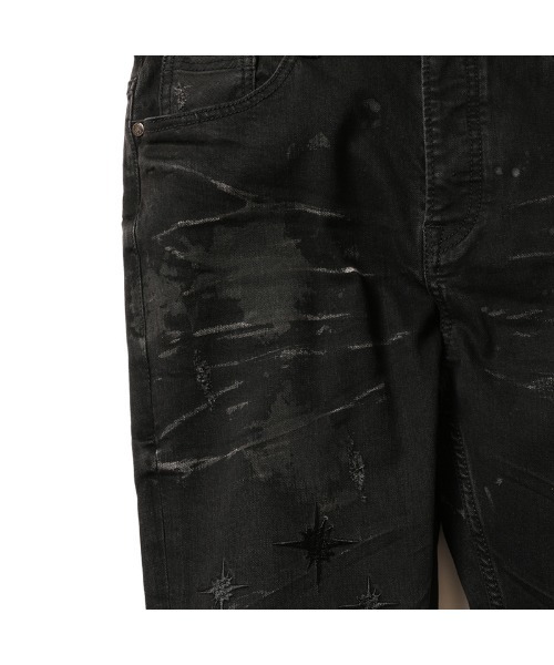 BILLIONAIRE BOYS CLUB（ビリオネア・ボーイズ・クラブ）の「BILLIONAIRE BOYS CLUB BB CRATER DENIM PANTS（デニムパンツ・メンズ・ブラック系その他・32inch/34inch/36inch/30 inch）」の3枚目の写真