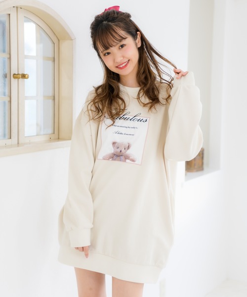 ROJITA（ロジータ）の「クマプリントトレーナー（スウェット）」 - WEAR