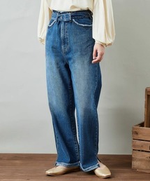 cepo | デニム【ＲＥ】スリットレギュラーストレート(デニムパンツ)