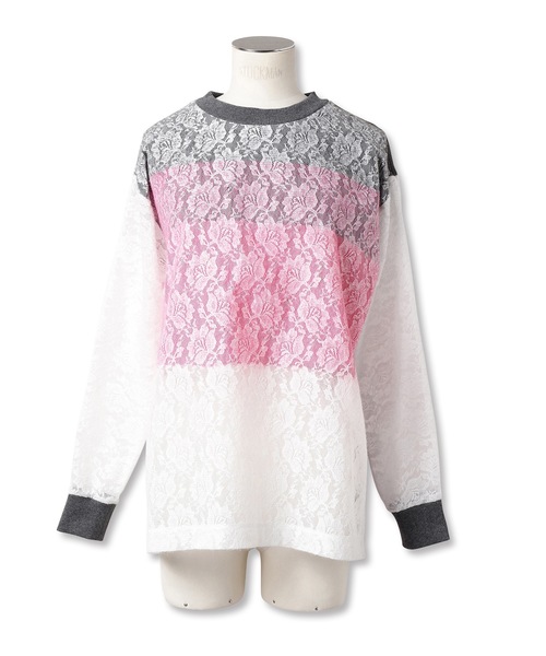 mintdesigns（ミントデザインズ）の「LACE NEEDLE PUNCH TOP / レース 