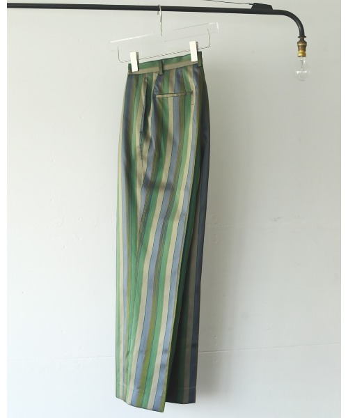 TODAYFUL（トゥデイフル）の「ストライプジャガードパンツ（デニムパンツ・レディース・マルチ・36inch/38inch）」の6枚目の写真