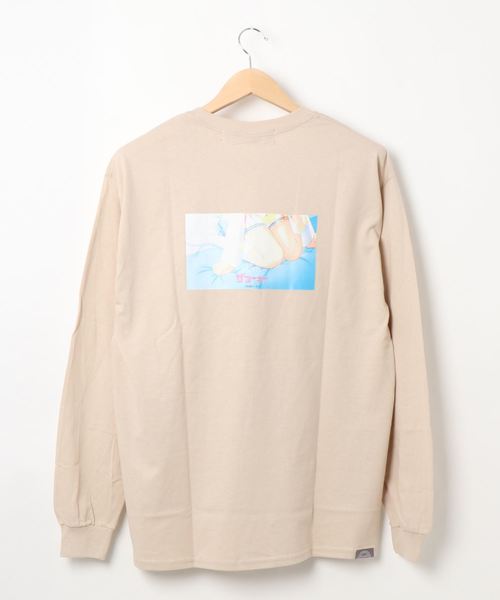 THE Nookie(ザヌーキー)の「/THE Nookie/ANIME2 LS T(Tシャツ/カットソー・レディース・ベージュ/パープル/ホワイト・FREE)」の5枚目の写真