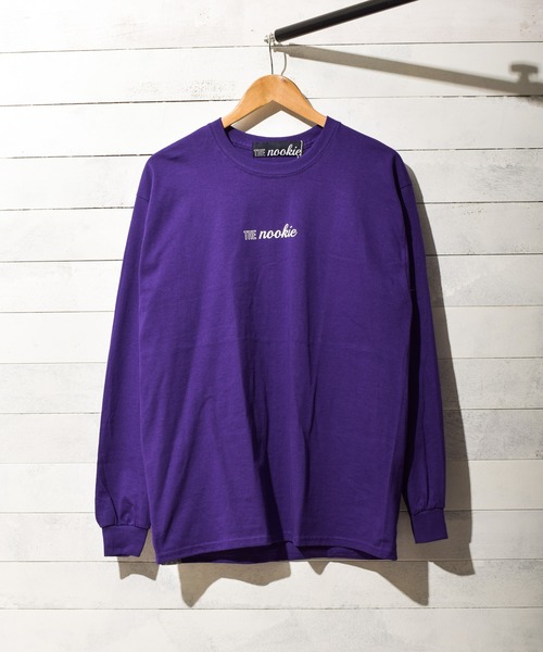 THE Nookie(ザヌーキー)の「/THE Nookie/ANIME2 LS T(Tシャツ/カットソー・レディース・ベージュ/パープル/ホワイト・FREE)」の3枚目の写真