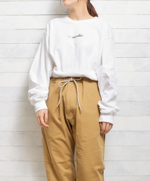 THE Nookie(ザヌーキー)の「/THE Nookie/ANIME2 LS T(Tシャツ/カットソー・レディース・ベージュ/パープル/ホワイト・FREE)」の11枚目の写真
