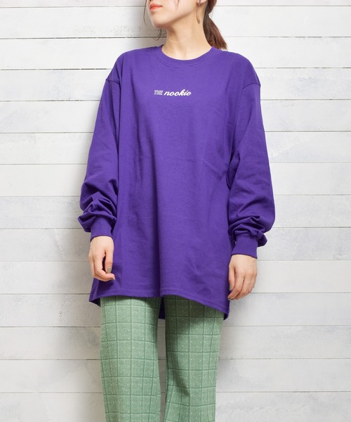THE Nookie(ザヌーキー)の「/THE Nookie/ANIME2 LS T(Tシャツ/カットソー・レディース・ベージュ/パープル/ホワイト・FREE)」の14枚目の写真