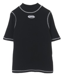 Candy Stripper | BICOLOR STITCH RIB トップス(Tシャツ/カットソー)