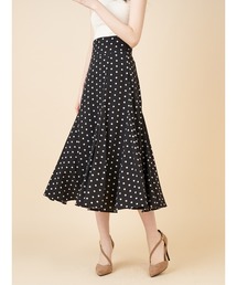 ROYAL PARTY | ドットフレアスカート(スカート)
