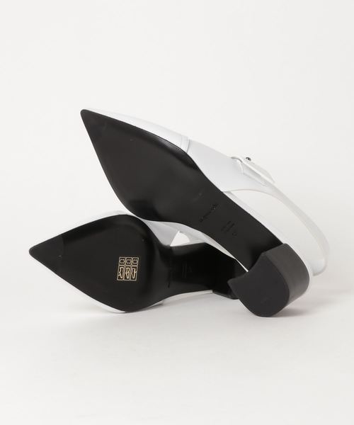 Abahouse Devinette（ドゥヴィネット）の「megumi ohi バックストラップパンプス（パンプス・レディース・ホワイト・37）」の2枚目の写真