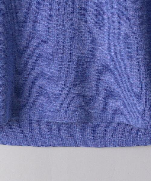 UNITED ARROWS（ユナイテッドアローズ）の「UBCB C/SI FULL/N Vネック ニット（ニット/セーター・レディース・オフホワイト/ダークグレー/ロイヤルブルー・フリー）」の17枚目の写真