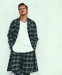 CRIMIE | KURT CHECK GOWN SHIRT(シャツ/ブラウス)